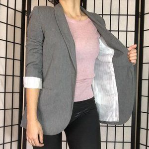 GRAY SUIT BLAZER BY TREASURE & BOND - size small